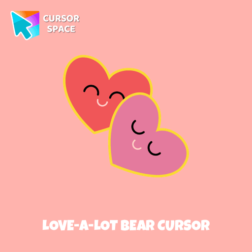 Love-A-Lot Bear cursor pointer cursor